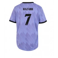 Real Madrid Eden Hazard #7 Fußballbekleidung Auswärtstrikot Damen 2022-23 Kurzarm